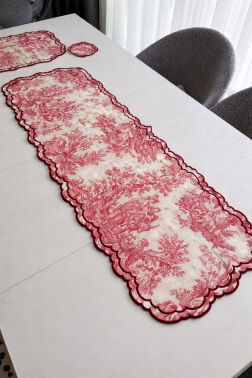 Okyanus Keten Amerikan Servis Takımı 19 Parça Bordo - 3