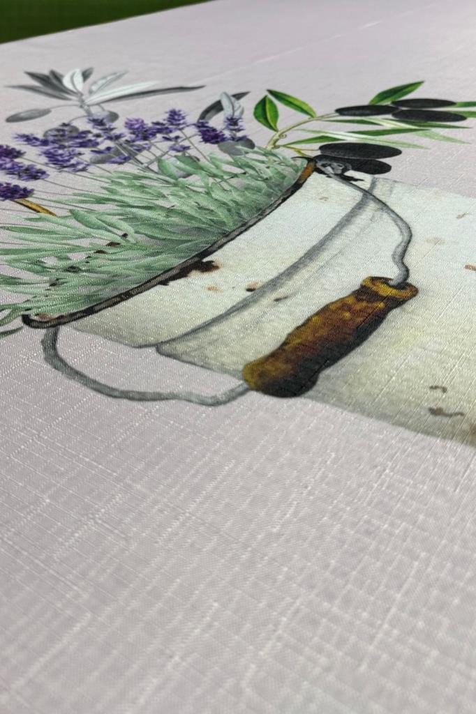 Olivia Dertsiz Masa Örtüsü 150x150 cm - 3