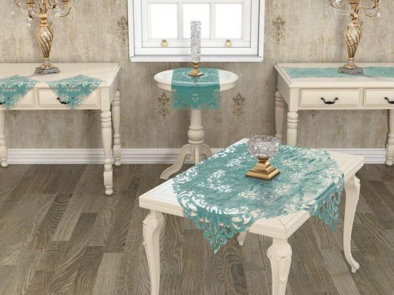 Osmanlı Lüx Kadife Salon Takımı 5 Parça - Çeyiz Diyarı