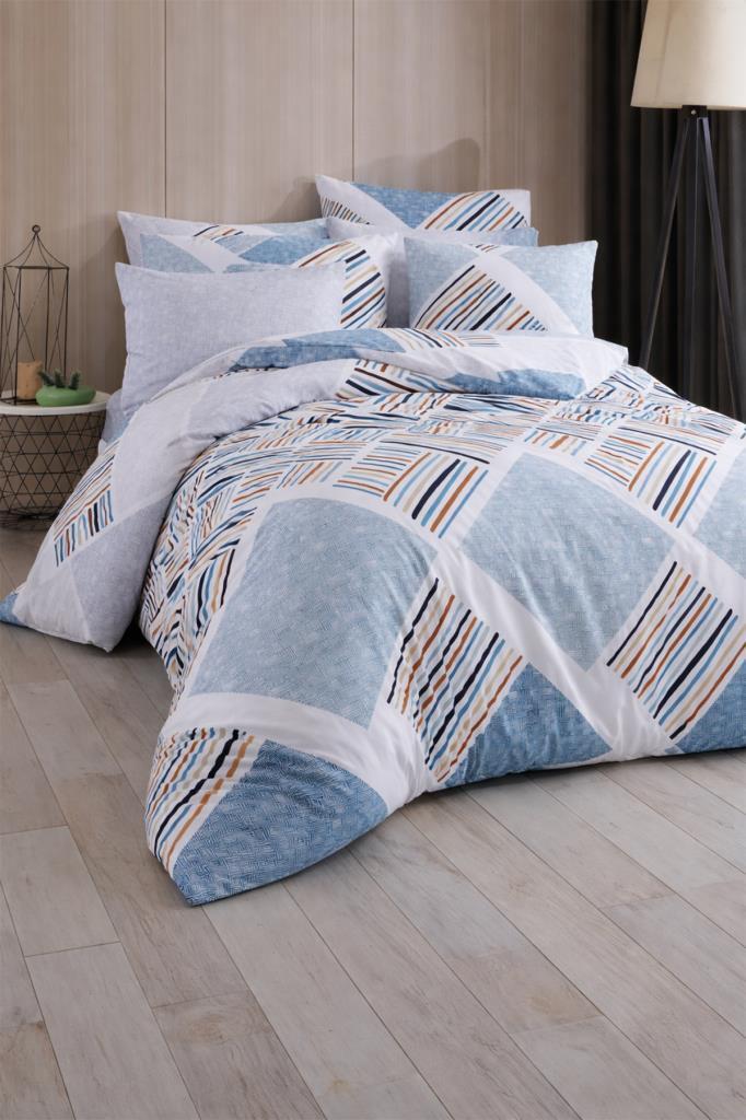 Pablos Çift Kişilik Nevresim Takımı Petrol - 1