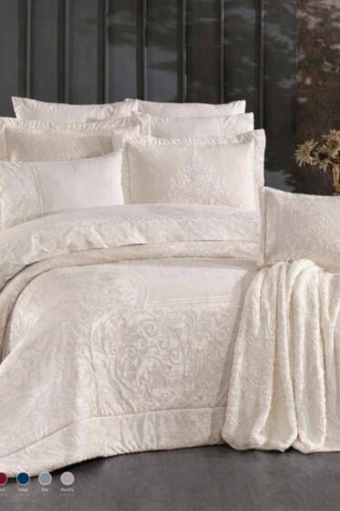 Perez 11 Parça Çeyiz Seti Ekru - Çeyiz Diyarı