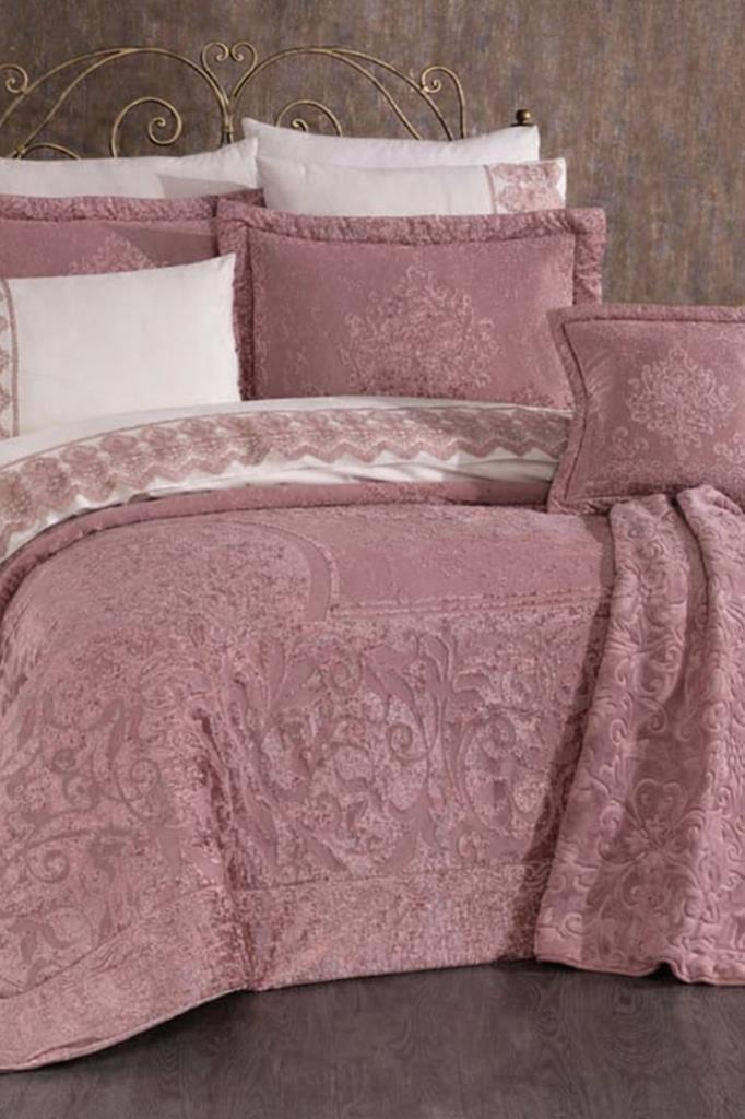 Perez 11 Parça Çeyiz Seti Gül Kurusu - 1