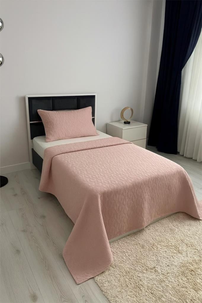 Powderlove 2 Parça Tek Kişilik Yatak Örtüsü 180x235 cm - 1