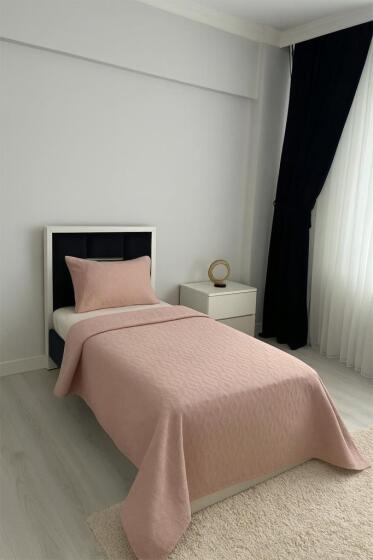 Powderlove 2 Parça Tek Kişilik Yatak Örtüsü 180x235 cm - Çeyiz Diyarı (1)