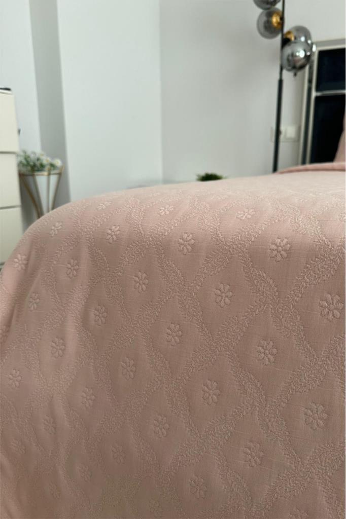 Powderlove 2 Parça Tek Kişilik Yatak Örtüsü 180x235 cm - 3