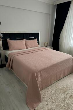 Powderlove 3 Parça Çift Kişilik Yatak Örtüsü 235x250 cm - 6