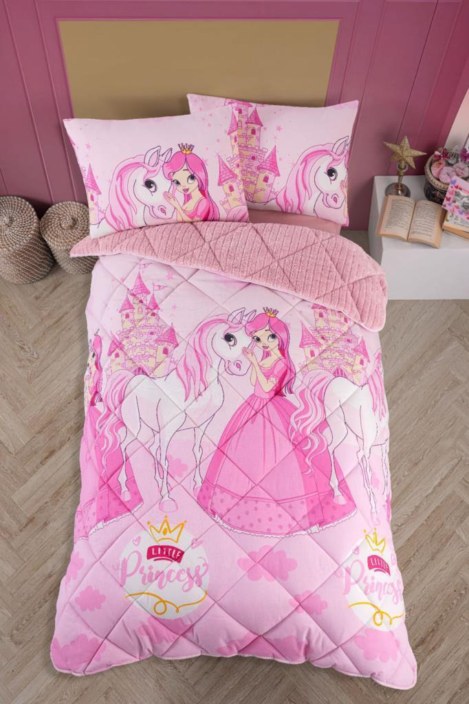 Prenses Wellsoft Jakarlı Genç Ve Çocuk Uyku Seti 3 Parça - 1