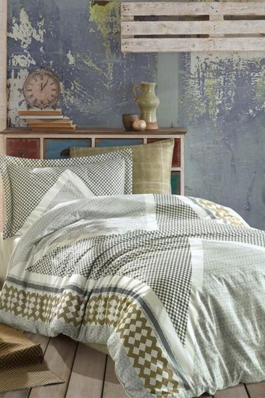 Rebeca Premium 3D Tek Kişilik Nevresim Takımı - Dantela