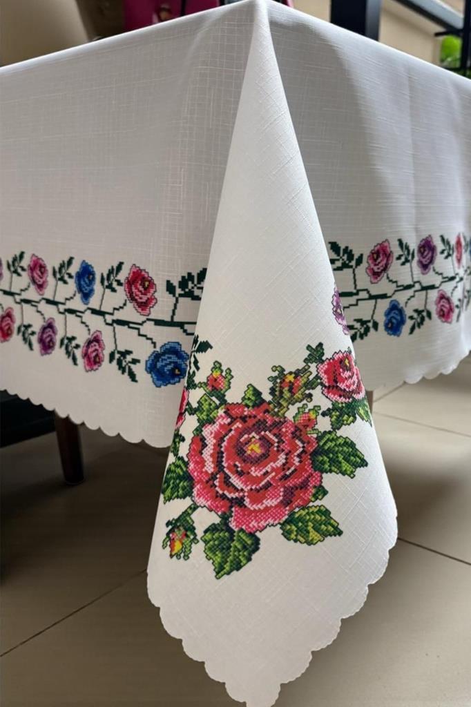 Rengül Dertsiz Masa Örtüsü 120x150 cm - 4