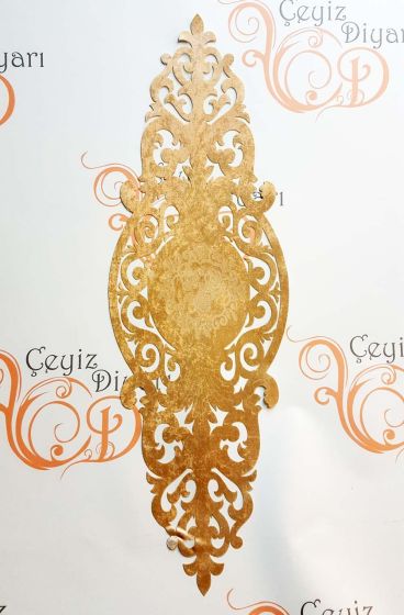 Roseart Kadife Runner Bej - Çeyiz Diyarı (1)