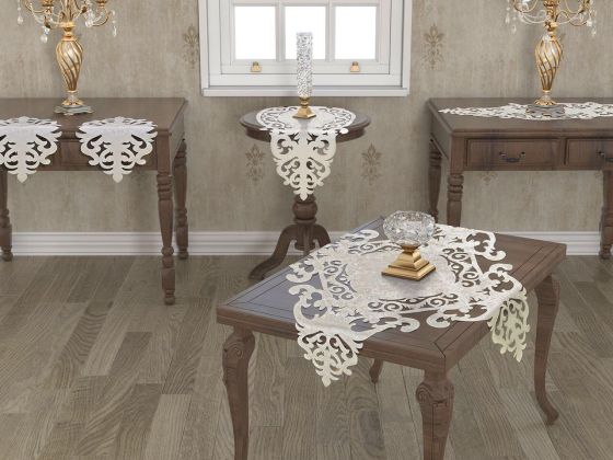 Roseart Kadife Salon Takımı 5 Parça - Çeyiz Diyarı