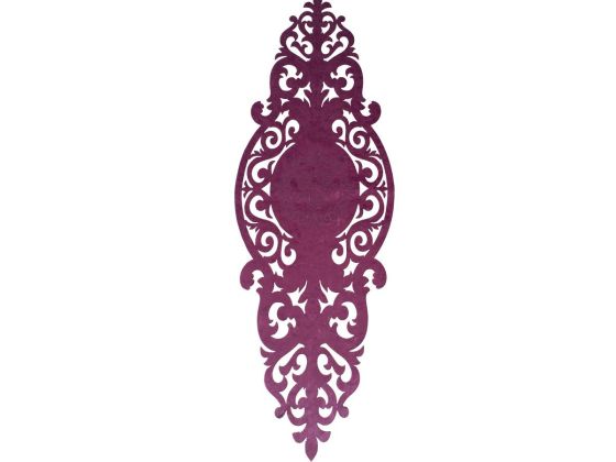 Roseart Lüx Kadife Runner Mürdüm - Çeyiz Diyarı