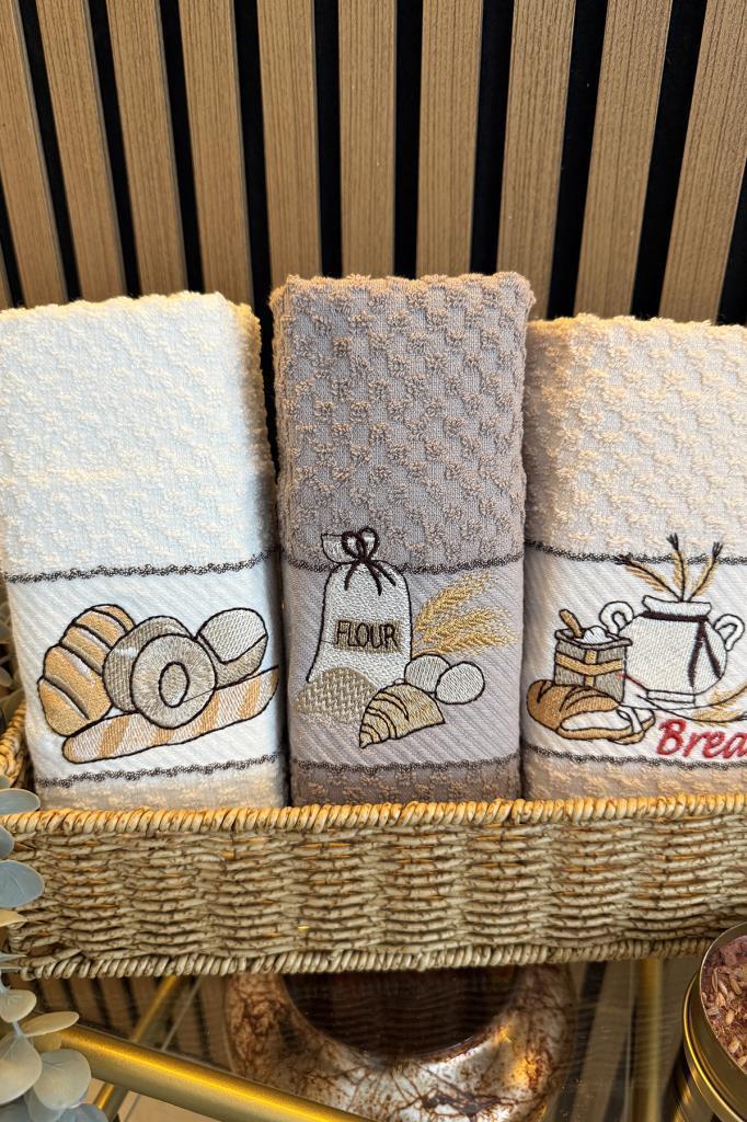 Rüya Nakışlı 3lü Piknik Havlu Takımı 40x60 Cm - 2