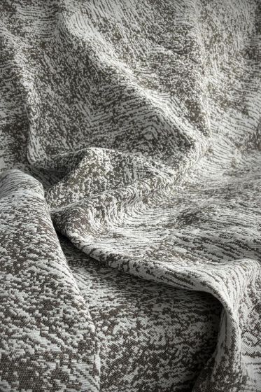 Saçaklı Lüks Koltuk Örtüsü 170x220 Cm Vizon - Çeyiz Diyarı (1)