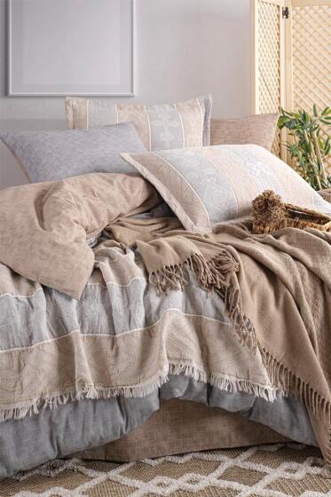 Serena Modern Gelin Seti 7 Parça Gri - Çeyiz Diyarı (1)