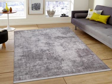 Serra Blend Açık Gri Dikdörtgen Halı 160x230cm - 1