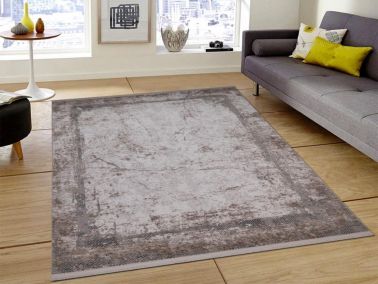 Serra Branch Kemik Bej Dikdörtgen Halı 160x230cm - 1