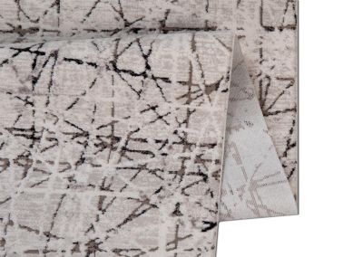 Serra Lineal Gri Dikdörtgen Halı 160x230cm - 2