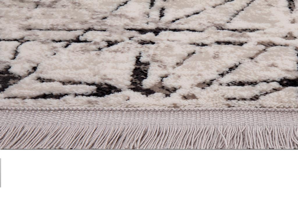 Serra Lineal Gri Dikdörtgen Halı 160x230cm - 4