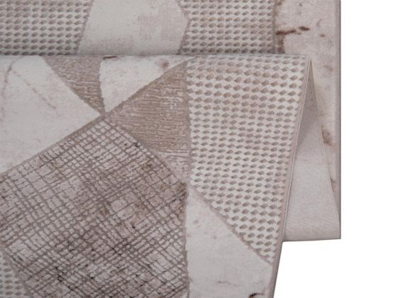 Serra Minimal Kemik Bej Dikdörtgen Halı 160x230cm - Çeyiz Diyarı (1)