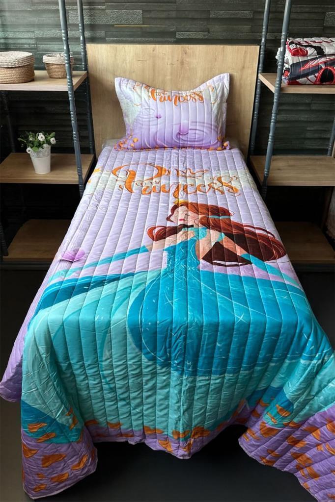 Sindirella Tek Kişilik Kapitoneli Yatak Örtüsü 180x240 cm - 1