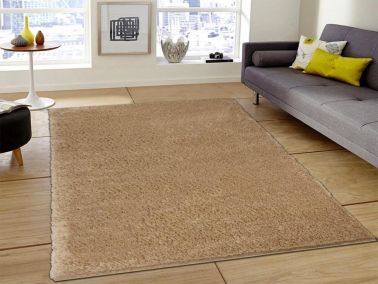 Soft Plain Altın Dikdörtgen Halı 150x230cm - 1