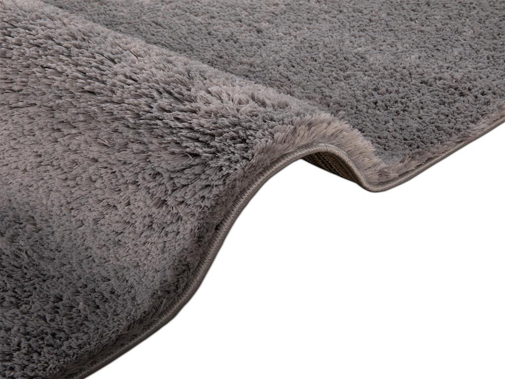 Soft Plain Gri Dikdörtgen Halı 150x230cm - 3