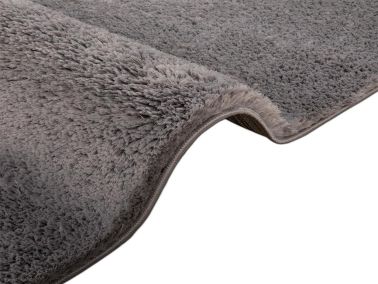Soft Plain Gri Dikdörtgen Halı 150x230cm - 3
