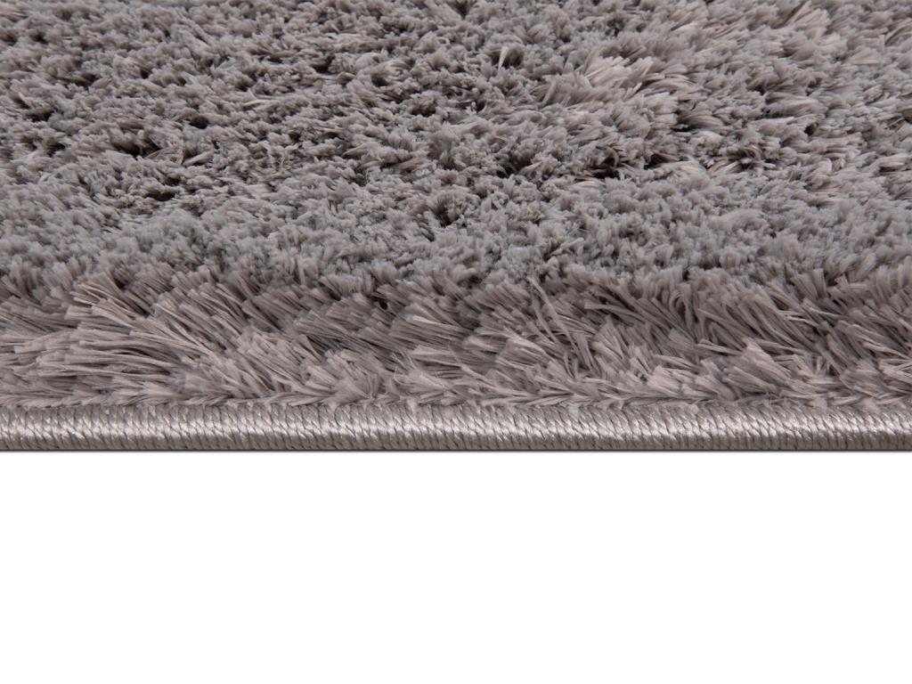 Soft Plain Gri Dikdörtgen Halı 150x230cm - 4