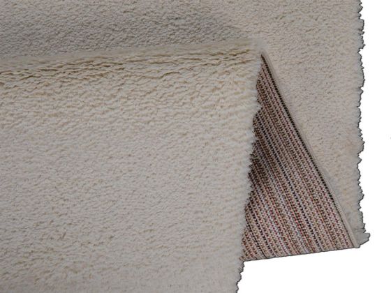 Soft Plain Krem Dikdörtgen Halı 150x230cm - Çeyiz Diyarı (1)