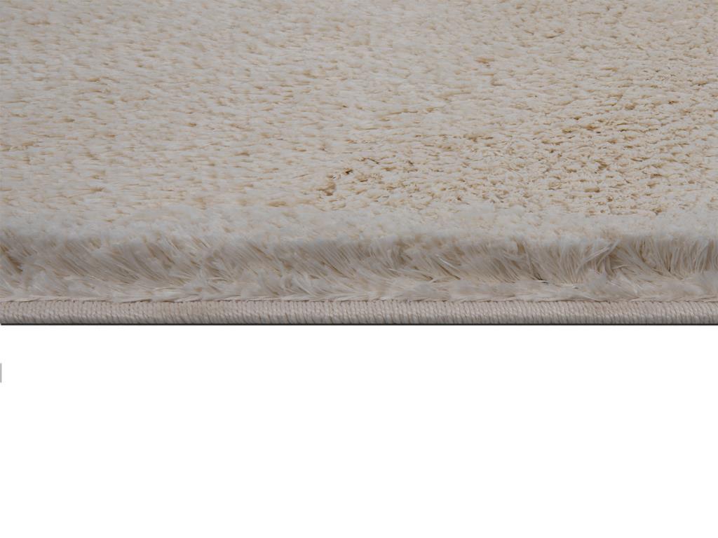 Soft Plain Krem Dikdörtgen Halı 150x230cm - 4