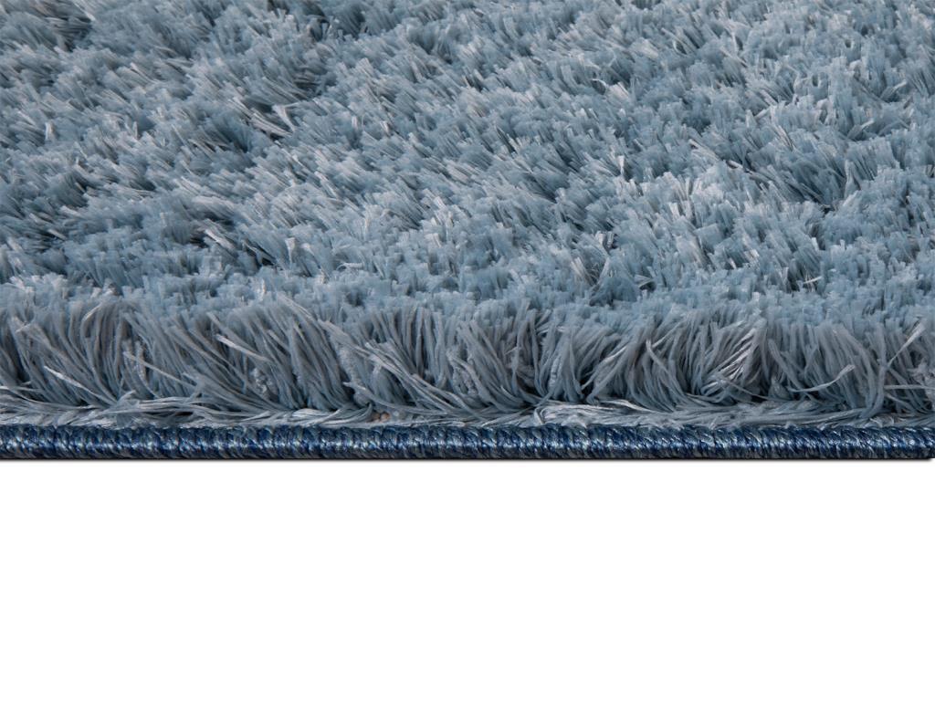 Soft Plain Mavi Dikdörtgen Halı 150x230cm - 4