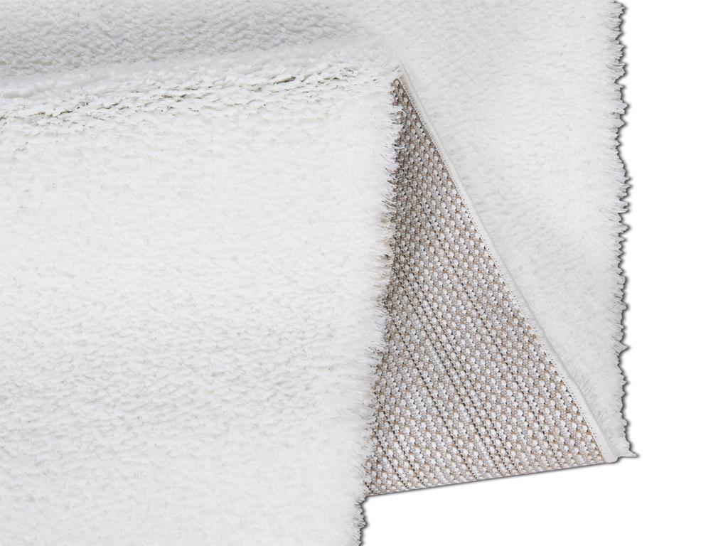 Soft Plain Optik Beyaz Dikdörtgen Halı 150x230cm - 2
