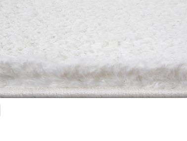 Soft Plain Optik Beyaz Dikdörtgen Halı 150x230cm - 4