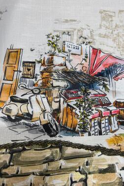 Sokak Dertsiz Masa Örtüsü 150x300 cm - 3