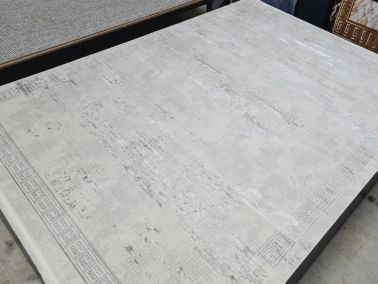 Star Dama Krem Gri Dikdörtgen Halı 160x230cm - 1