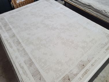 Star İllusion Krem Cappucino Dikdörtgen Halı 160x230cm - 1