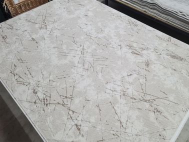 Star Mark Krem Kahve Dikdörtgen Halı 160x230cm - 1