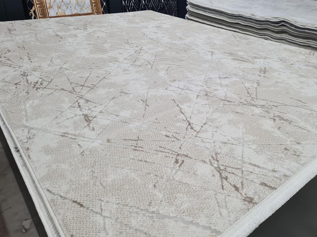 Star Mark Krem Kahve Dikdörtgen Halı 160x230cm - 2