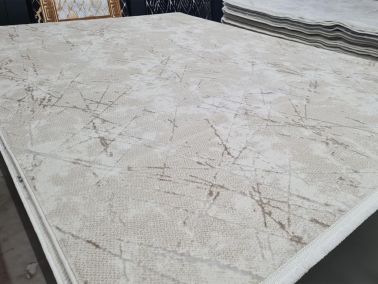 Star Mark Krem Kahve Dikdörtgen Halı 160x230cm - 2