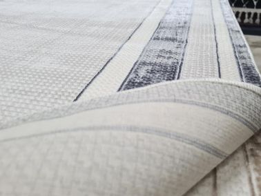 Star Oblong Krem Antrasit Dikdörtgen Halı 160x230cm - 3