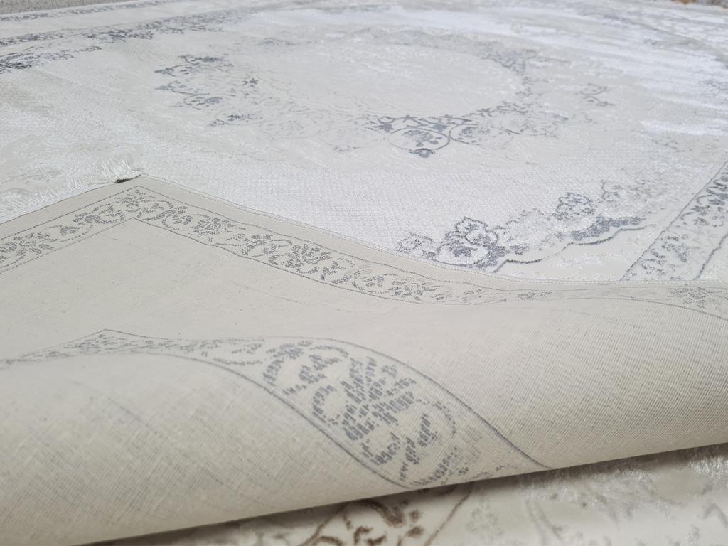 Star Payitaht Krem Antrasit Dikdörtgen Halı 160x230cm - 3