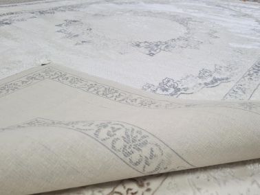 Star Payitaht Krem Antrasit Dikdörtgen Halı 160x230cm - 3