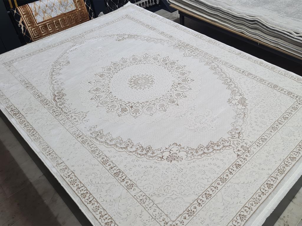 Star Payitaht Krem Cappucino Dikdörtgen Halı 160x230cm - 1