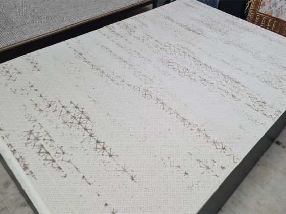 Star Point Krem Kahve Dikdörtgen Halı 160x230cm - Çeyiz Diyarı
