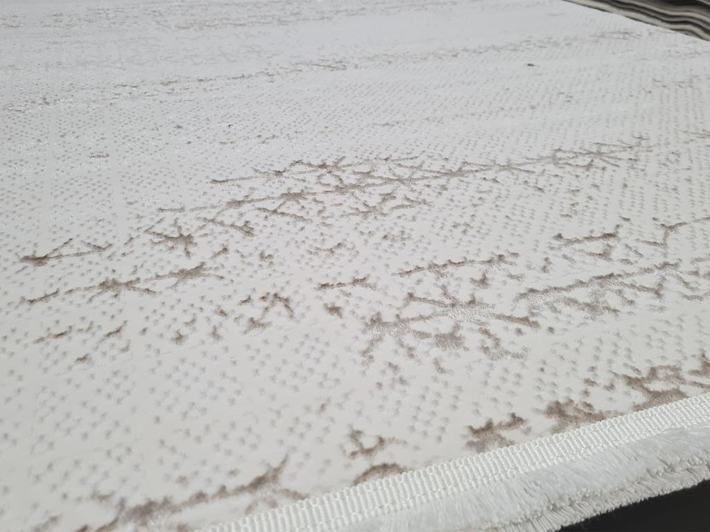 Star Point Krem Kahve Dikdörtgen Halı 160x230cm - 2
