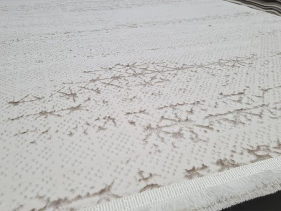 Star Point Krem Kahve Dikdörtgen Halı 160x230cm - Çeyiz Diyarı (1)