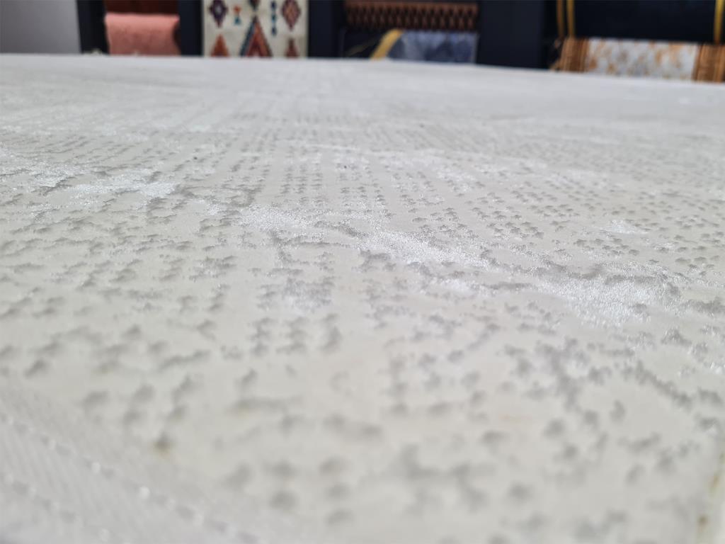 Star Point Krem Krem Dikdörtgen Halı 160x230cm - 3