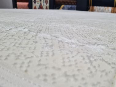 Star Point Krem Krem Dikdörtgen Halı 160x230cm - 3