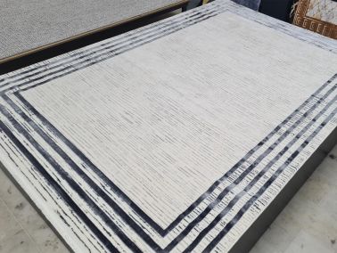Star Versage Krem Antrasit Dikdörtgen Halı 160x230cm - 1